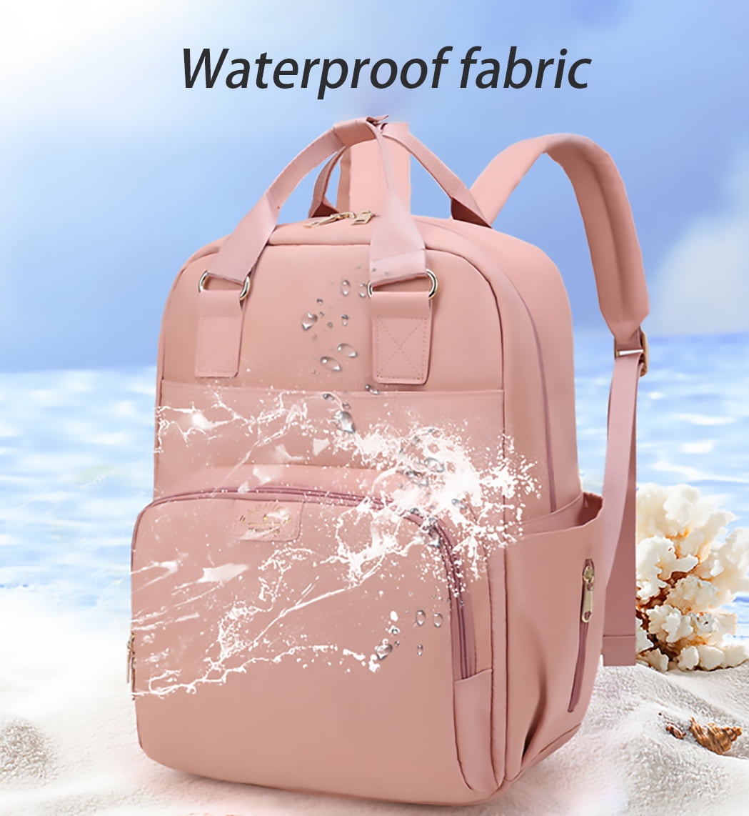 KIVDIT Diaper Bag Backpack for Baby, Waterproof Portable Baby Bag, Baby Nappy Changing Bag