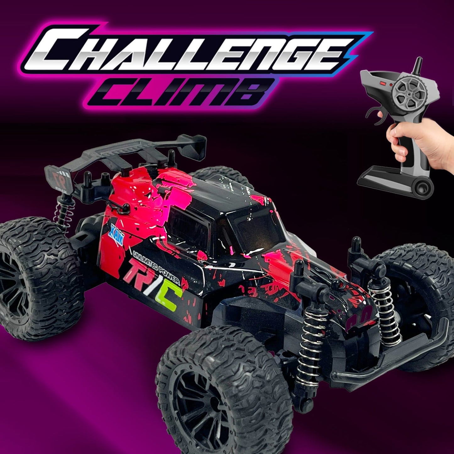 Kivdit Remote Control Cars,1:18 High Speed RC Cars,20+ km/h All Terrain Off Road Vehicle,Toys Gifts for Boys Girls Kids