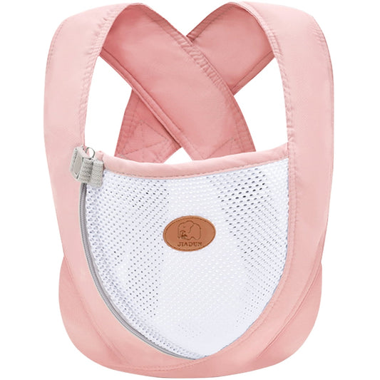 Kivdit Baby Carrier Newborn to Toddler Adujustble Baby Wrap Carrier Breathable Ergonomic Infant Carrier in All Seasons,Pink