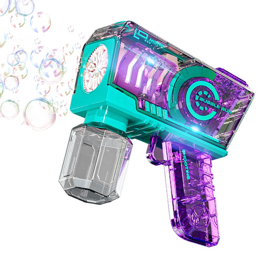 Kivdit Bubble Machine for Kids,Automatic Bubble Maker Machine for Party Bubble Toys with colorful light