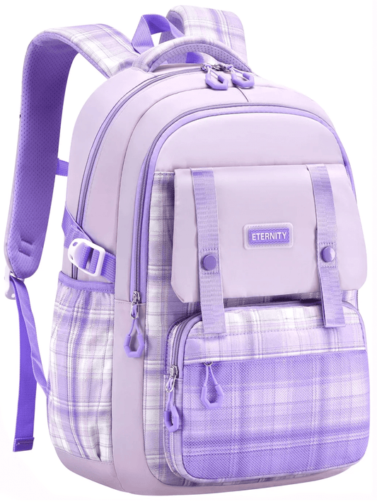 KIVDIT School Backpacks for Girls, Kids School Bags Bookbag Gifts, Pink