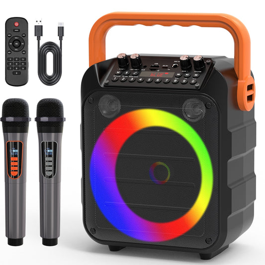 Zealot Karaoke Machine Bluetooth Speaker for Adult ,Singing Machine with Karaoke Microphone for Home Party