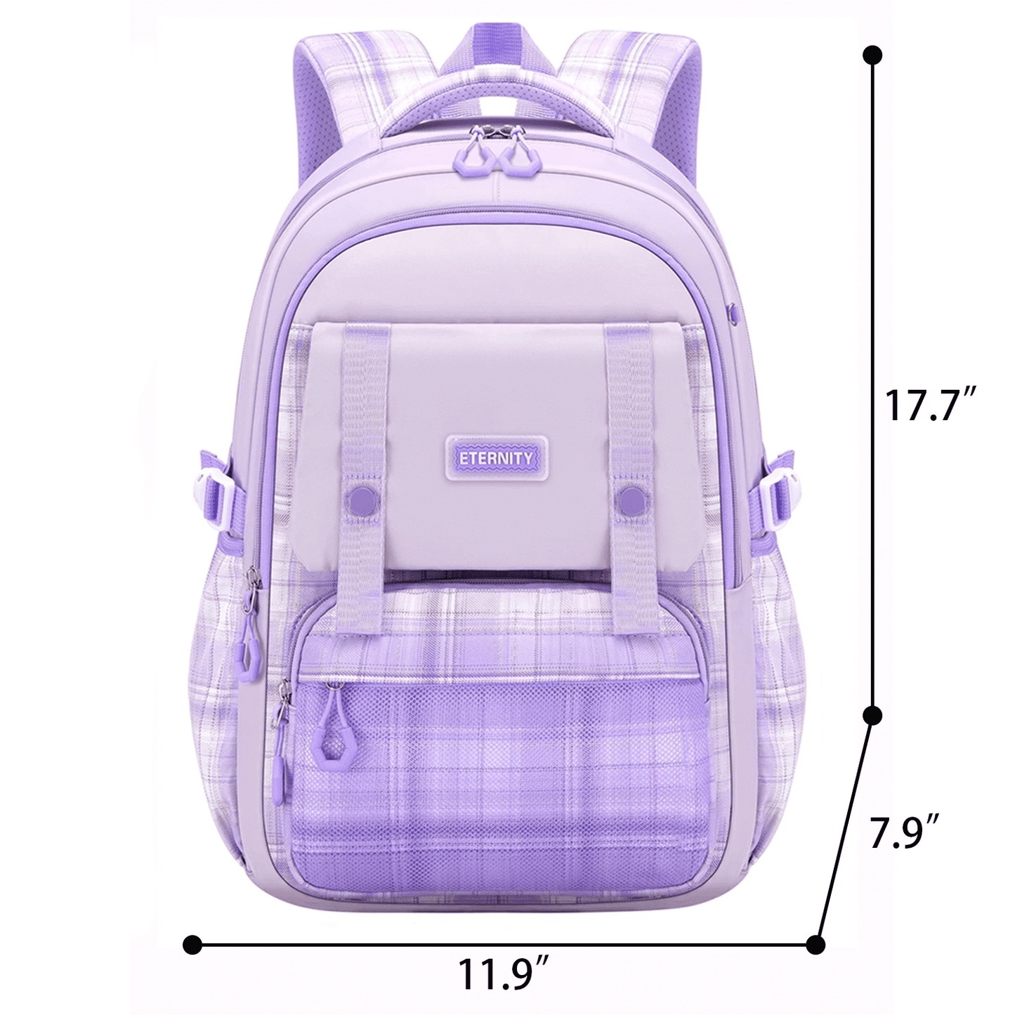KIVDIT School Backpacks for Girls, Kids School Bags Bookbag Gifts, Pink